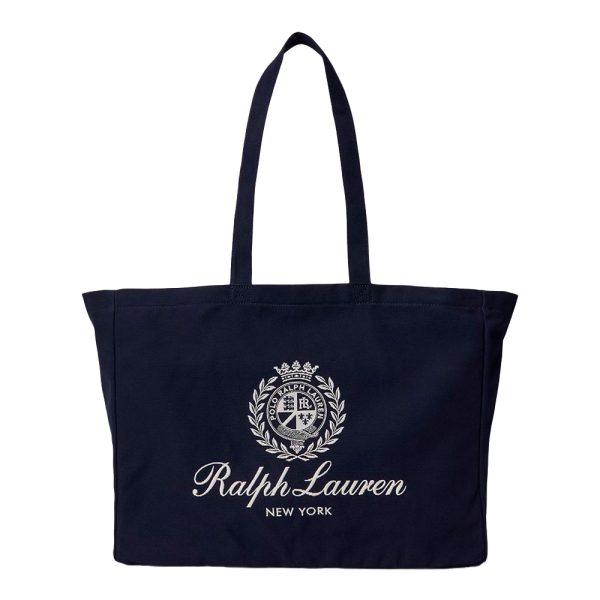 Ralph Lauren SAC CABAS LOGO CLASSIQUE - UNICAN Bleu marine- Ref 104 €